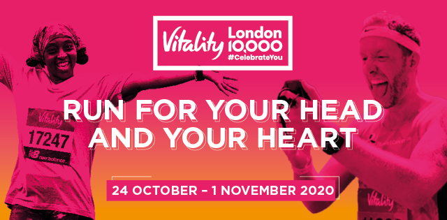 Take part in the virtual Vitality London 10,000